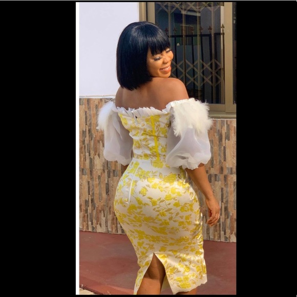 🍋Lace Brocade Dress🍋 - Picture 4 of 4